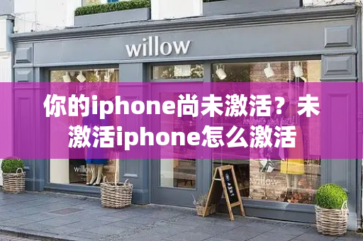 你的iphone尚未激活？未激活iphone怎么激活-第1张图片-星选测评