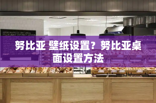 努比亚 壁纸设置？努比亚桌面设置方法