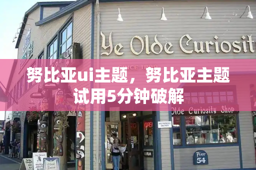 努比亚ui主题，努比亚主题试用5分钟破解
