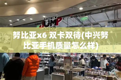 努比亚x6 双卡双待(中兴努比亚手机质量怎么样)-第1张图片-星选测评