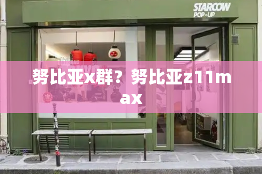 努比亚x群？努比亚z11max-第1张图片-星选测评