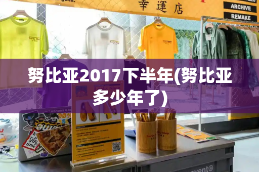 努比亚2017下半年(努比亚多少年了)
