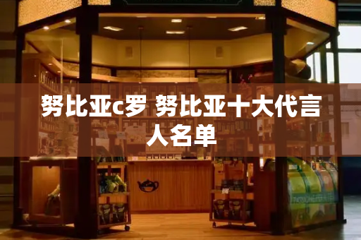 努比亚c罗 努比亚十大代言人名单