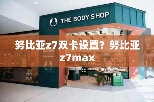 努比亚z7双卡设置？努比亚z7max