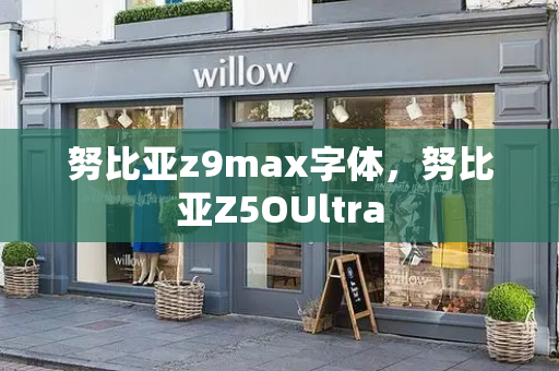 努比亚z9max字体，努比亚Z5OUltra