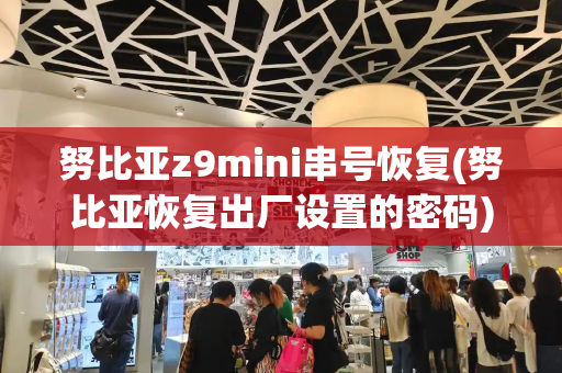 努比亚z9mini串号恢复(努比亚恢复出厂设置的密码)