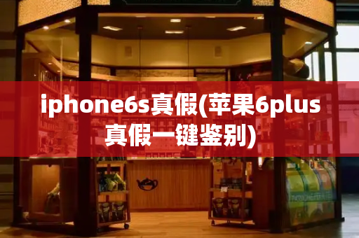 iphone6s真假(苹果6plus真假一键鉴别)