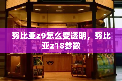 努比亚z9怎么变透明，努比亚z18参数