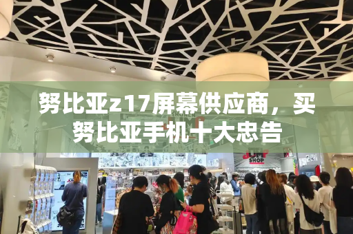 努比亚z17屏幕供应商，买努比亚手机十大忠告