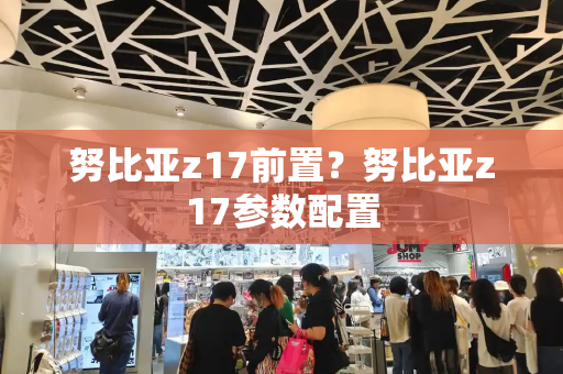 努比亚z17前置？努比亚z17参数配置