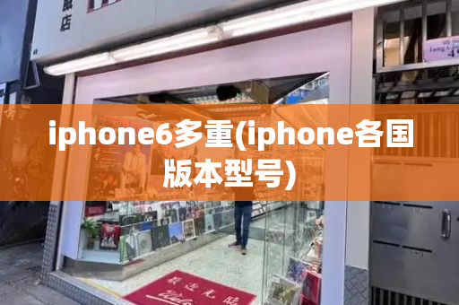 iphone6多重(iphone各国版本型号)
