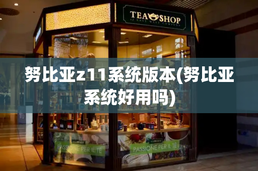 努比亚z11系统版本(努比亚系统好用吗)-第1张图片-星选测评