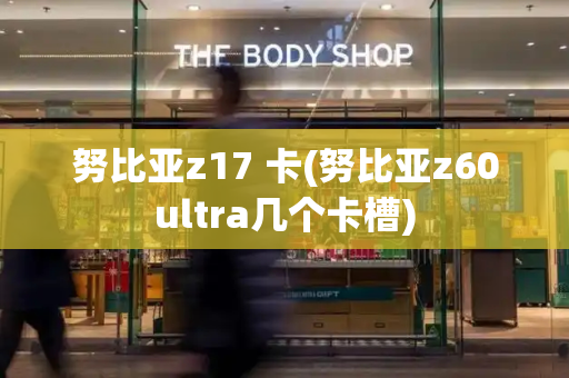 努比亚z17 卡(努比亚z60ultra几个卡槽)