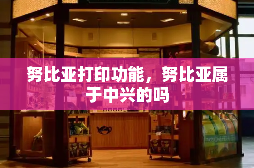 努比亚打印功能，努比亚属于中兴的吗-第1张图片-星选测评