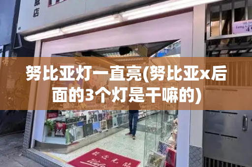 努比亚灯一直亮(努比亚x后面的3个灯是干嘛的)