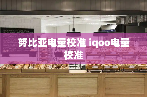 努比亚电量校准 iqoo电量校准
