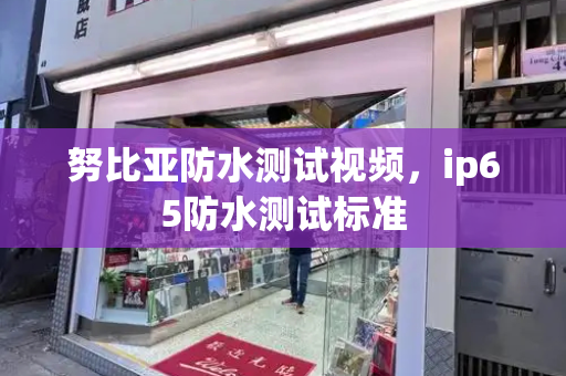 努比亚防水测试视频，ip65防水测试标准
