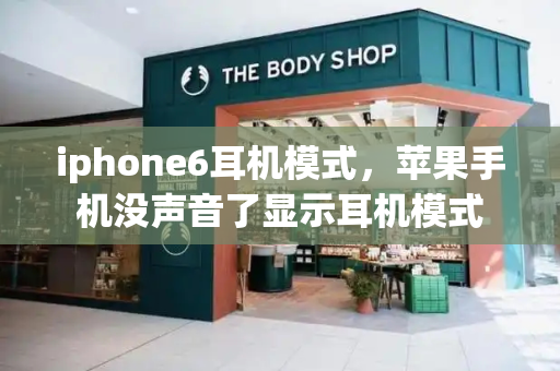 iphone6耳机模式，苹果手机没声音了显示耳机模式-第1张图片-星选测评