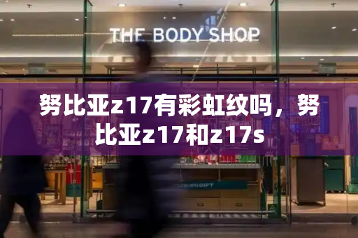 努比亚z17有彩虹纹吗，努比亚z17和z17s
