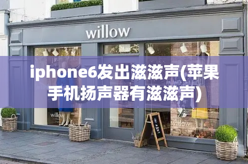 iphone6发出滋滋声(苹果手机扬声器有滋滋声)