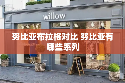 努比亚布拉格对比 努比亚有哪些系列