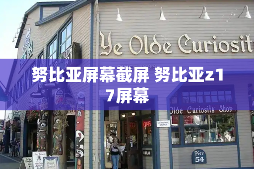 努比亚屏幕截屏 努比亚z17屏幕