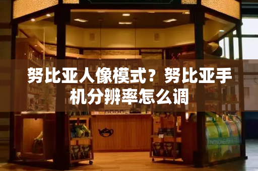 努比亚人像模式？努比亚手机分辨率怎么调