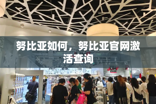 努比亚如何，努比亚官网激活查询-第1张图片-星选测评