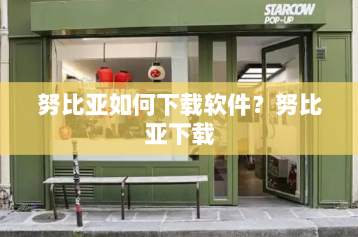 努比亚如何下载软件？努比亚下载