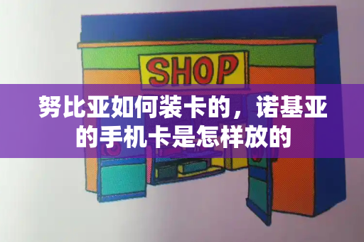努比亚如何装卡的，诺基亚的手机卡是怎样放的