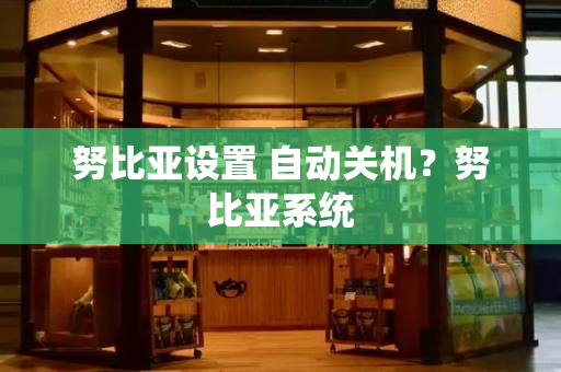 努比亚设置 自动关机？努比亚系统