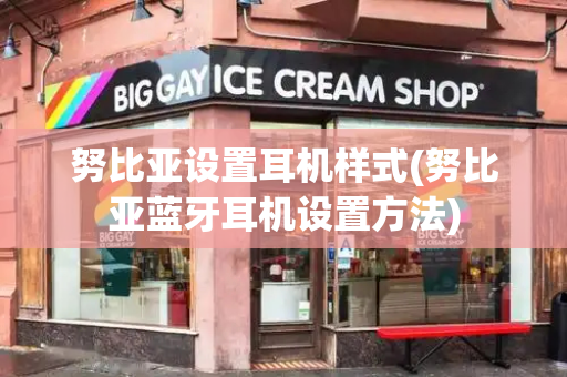 努比亚设置耳机样式(努比亚蓝牙耳机设置方法)