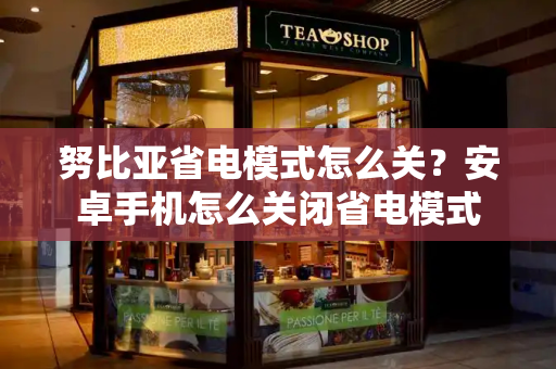 努比亚省电模式怎么关？安卓手机怎么关闭省电模式-第1张图片-星选测评