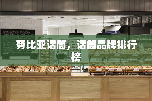 努比亚话筒，话筒品牌排行榜-第1张图片-星选测评
