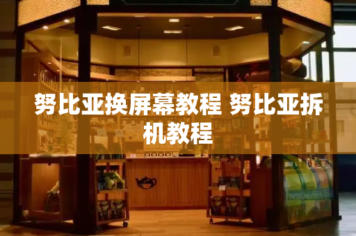 努比亚换屏幕教程 努比亚拆机教程