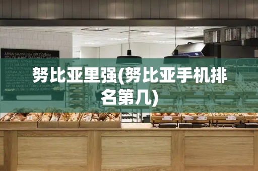 努比亚里强(努比亚手机排名第几)
