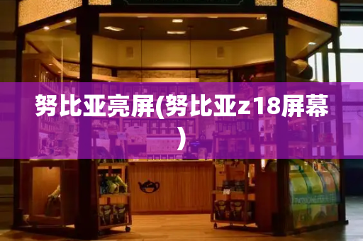 努比亚亮屏(努比亚z18屏幕)