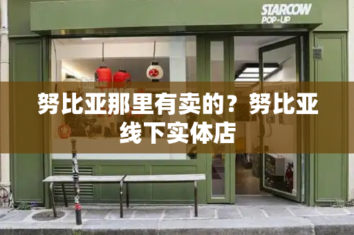 努比亚那里有卖的？努比亚线下实体店