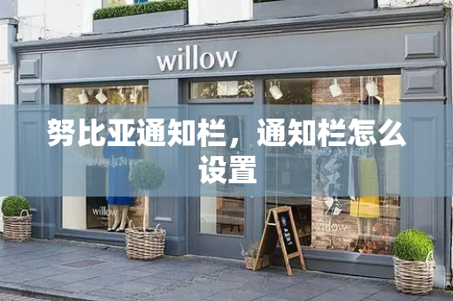 努比亚通知栏，通知栏怎么设置