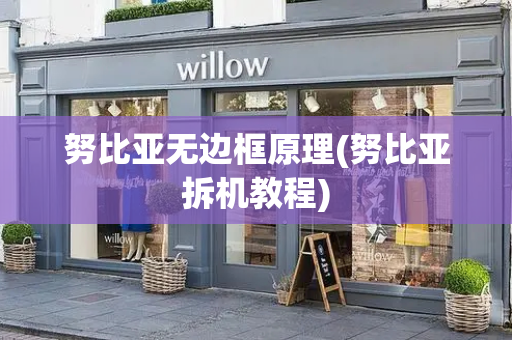努比亚无边框原理(努比亚拆机教程)