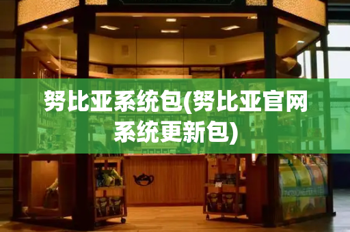 努比亚系统包(努比亚官网系统更新包)