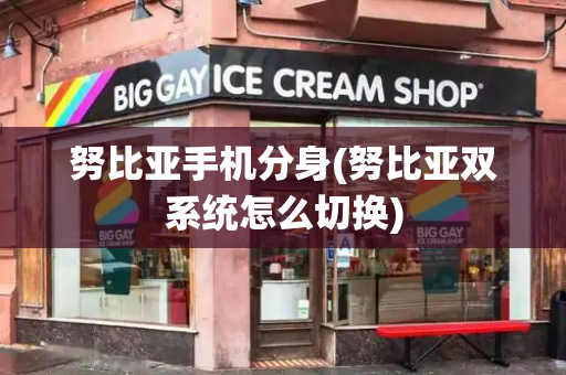 努比亚手机分身(努比亚双系统怎么切换)