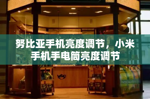 努比亚手机亮度调节，小米手机手电筒亮度调节