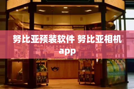 努比亚预装软件 努比亚相机app-第1张图片-星选测评