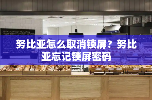 努比亚怎么取消锁屏？努比亚忘记锁屏密码