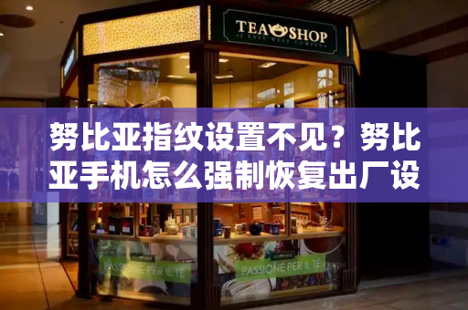努比亚指纹设置不见？努比亚手机怎么强制恢复出厂设置-第1张图片-星选测评