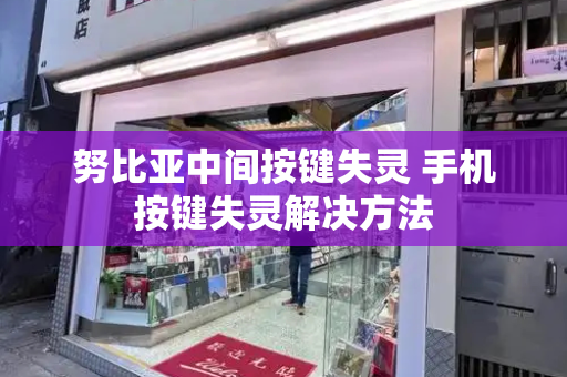 努比亚中间按键失灵 手机按键失灵解决方法-第1张图片-星选测评