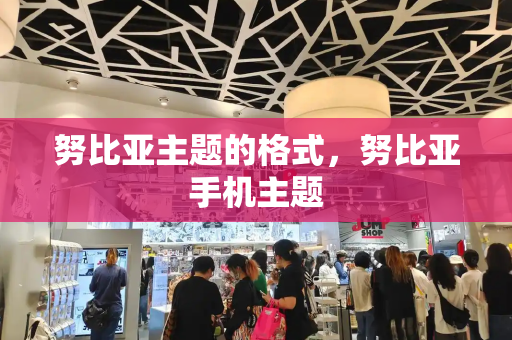 努比亚主题的格式，努比亚手机主题