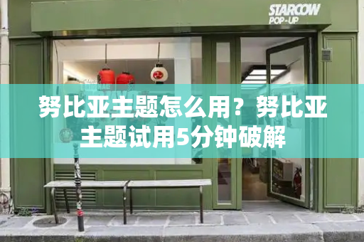 努比亚主题怎么用？努比亚主题试用5分钟破解