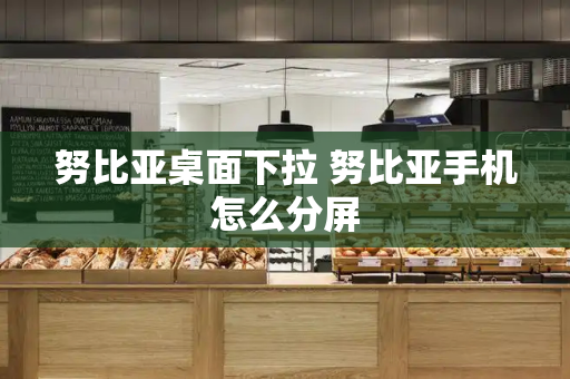 努比亚桌面下拉 努比亚手机怎么分屏